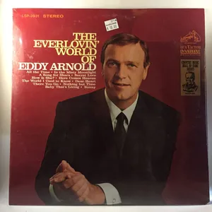 Eddy Arnold's 'the Everlovin' World Of Eddy Arnold' Vinyl Cover Wallpaper