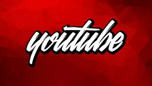 Edgy 2048x1152 Youtube Logo Wallpaper