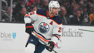 Edmonton Oilers Ice Hockey Defenseman Darnell Nurse 2022 Portrait Wallpaper