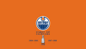 Edmonton Oilers Stanley Cup Champions Wallpaper