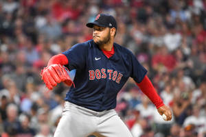 Eduardo Rodriguez Red Gloves Wallpaper