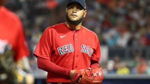 Eduardo Rodriguez Red Uniform Wallpaper