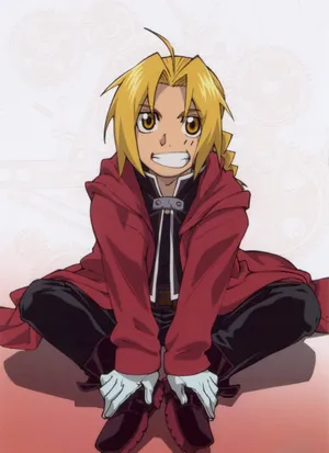 Edward Elric: Alchemy's Prodigy Wallpaper