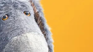 Eeyore Christopher Robbin Wallpaper