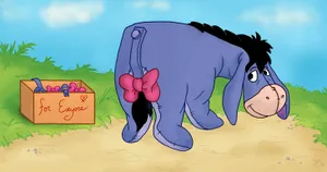 Eeyore Tail Box Wallpaper