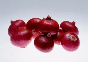 Eight Fresh Red Onion Vegetables Wallpaper