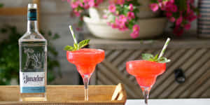 El Jimador Silver Tequila Perfectly Paired With Margaritas Wallpaper