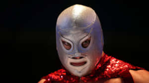 El Santo Mask On His Son Wallpaper