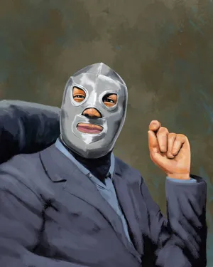 El Santo Silver Masked Wrestler Wallpaper