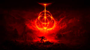 Elden Ring Red Aesthetic Art Wallpaper