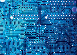 Electronics Blue Board Wallpaper