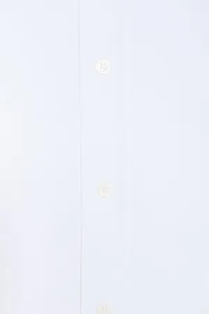 Elegant All White Button-up Shirt Wallpaper