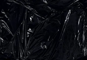 Elegant And Sophisticated, Glossy Black Plastic. Wallpaper