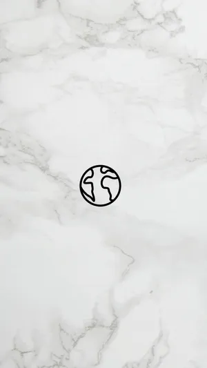 Elegant Black And White Marble Iphone Wallpaper Wallpaper