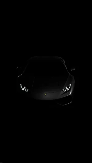 Elegant Dark For Iphone Lamborghini Display Wallpaper