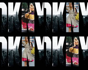 Elegant Dkny Fashion Logo Wallpaper