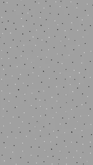 Elegant Grey Iphone With Sleek Polka Dot Pattern Wallpaper