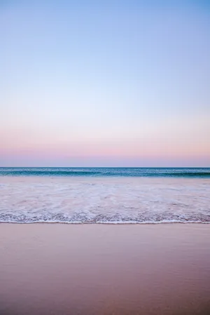 Elegant Pastel Phone In Mint Shade Wallpaper