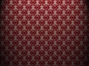 Elegant Red Color Pattern Wallpaper