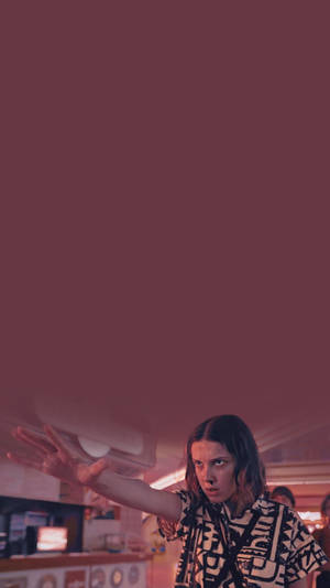 Eleven From Netflix Original Series Stranger Things Wallpaper