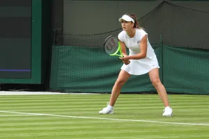 Elina Svitolina Ready For Action Wallpaper