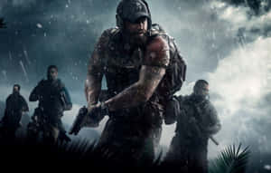 Elite Special Forces Unit Embark On Mission Wallpaper