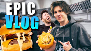 Elrubiusomg Ultimate Burger Vlog Wallpaper