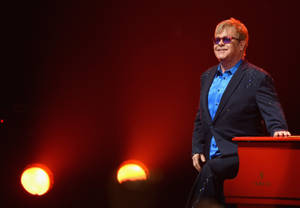 Elton John English Pianist Wallpaper