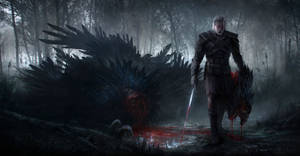 Embark On An Epic Journey With Geralt Of Rivia In The Witcher 3: Wild Hunt Wallpaper