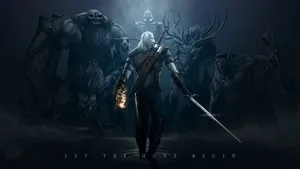 Embark On An Epic Journey With Geralt Of Rivia Wallpaper
