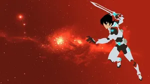 Embark On An Epic Space Journey With Voltron! Wallpaper