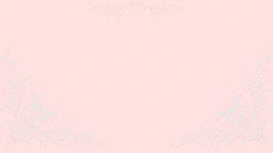 Embellished Cute Pastel Pink Wallpaper