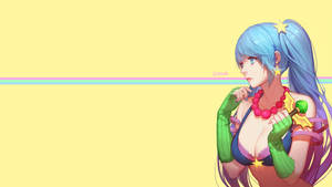 Embrace Arcade Sona's Flashy Flair Wallpaper