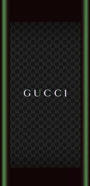 Embrace The Boldness Of Gucci Green Wallpaper