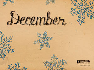 'embrace The Joy Of December' Wallpaper