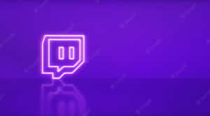 Embrace The Power Of Online Streaming With Neon Twitch Wallpaper
