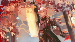 Embrace The Power Within, Explore The World With Kazuha Wallpaper