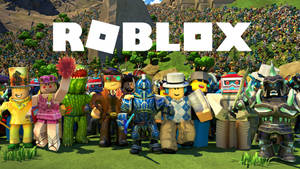 Embrace The Roleplay World Of Roblox Wallpaper