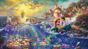 Embrace Your Dreams And Dive Into The Enchanting World Of Disney Wallpaper