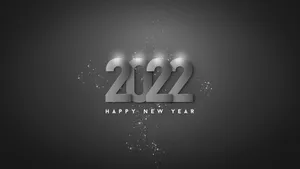 Embracing 2022: A Spectacular New Year's Celebration Wallpaper