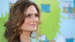 Emily Deschanel Fox Event Wallpaper