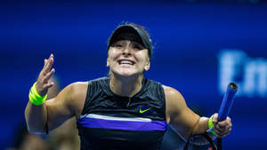 Emotional Bianca Andreescu Wallpaper