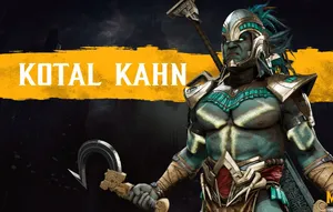 Emperor Kotal Kahn In Mk11 Wallpaper