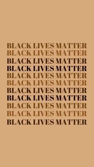 Empowering Black Lives Matter Poster Wallpaper