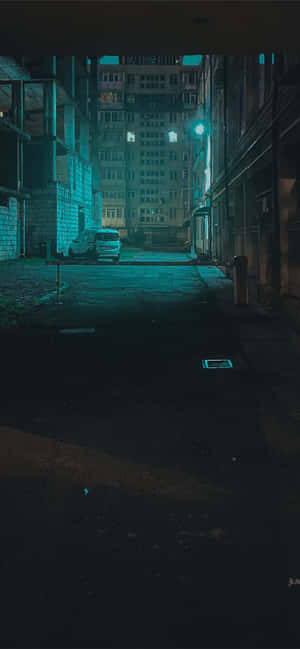 Empty Dark Street Wallpaper