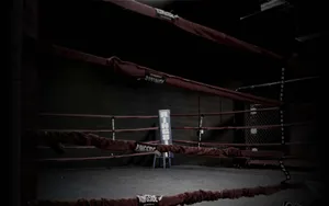 Empty Muay Thai Ring Wallpaper