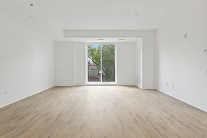 Empty Room With Balcony Wallpaper