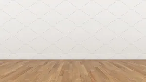 Empty Room With Wooden Floor Wallpaper