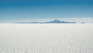 Empty Salt Flats Wallpaper
