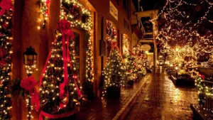 Enchanted Christmas Alley.jpg Wallpaper